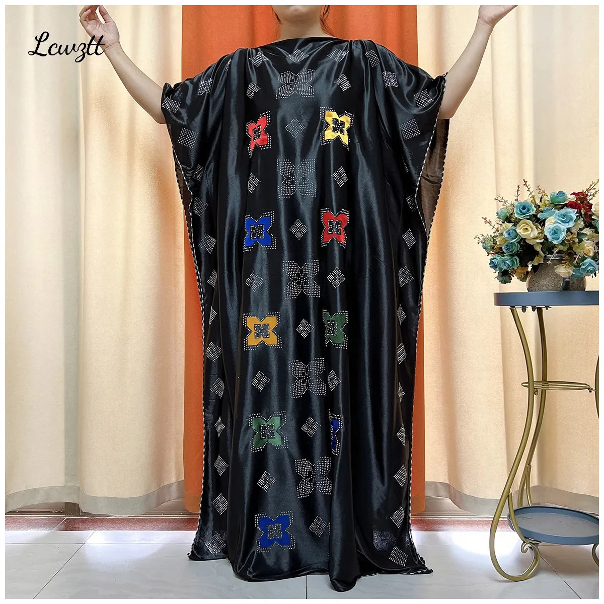 Quality Abaya For Women | Kaftan Clothing With Scarf | Women Silk Dress | MooMoo Dress For Luxury Women